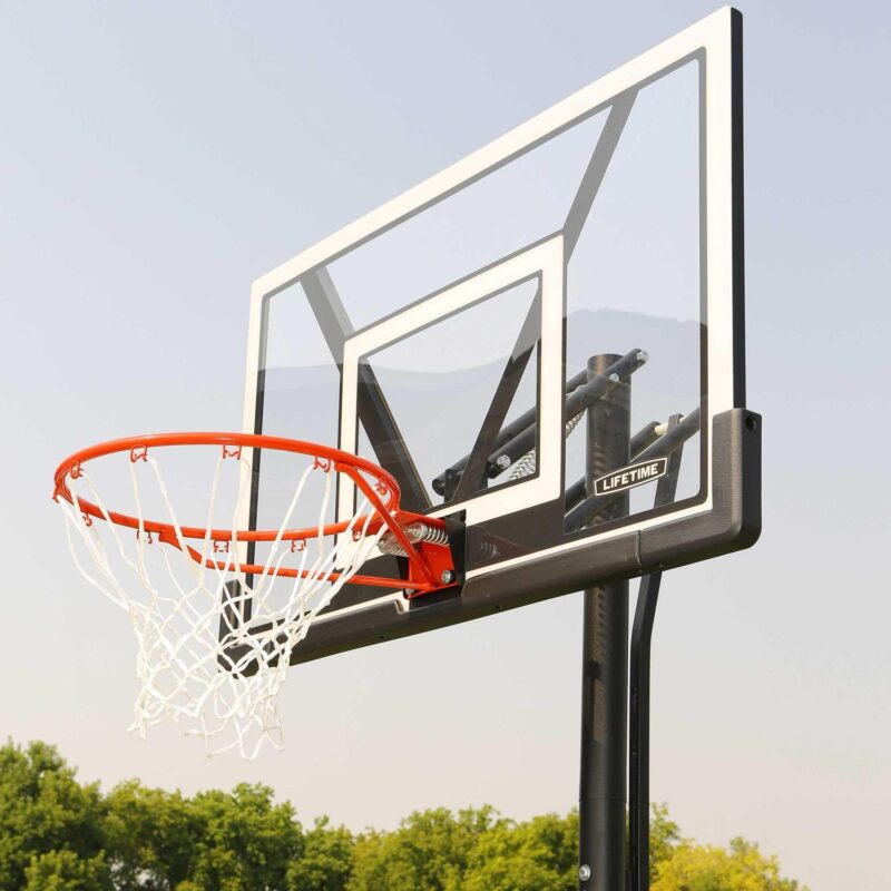 Lifetime New Adjustable Portable Basketball Hoop, 48 inch Polycarbonate (90585) - Image 8