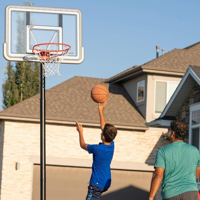 Lifetime New Adjustable Portable Basketball Hoop (44-inch Polycarbonate) - 90690 - Image 11