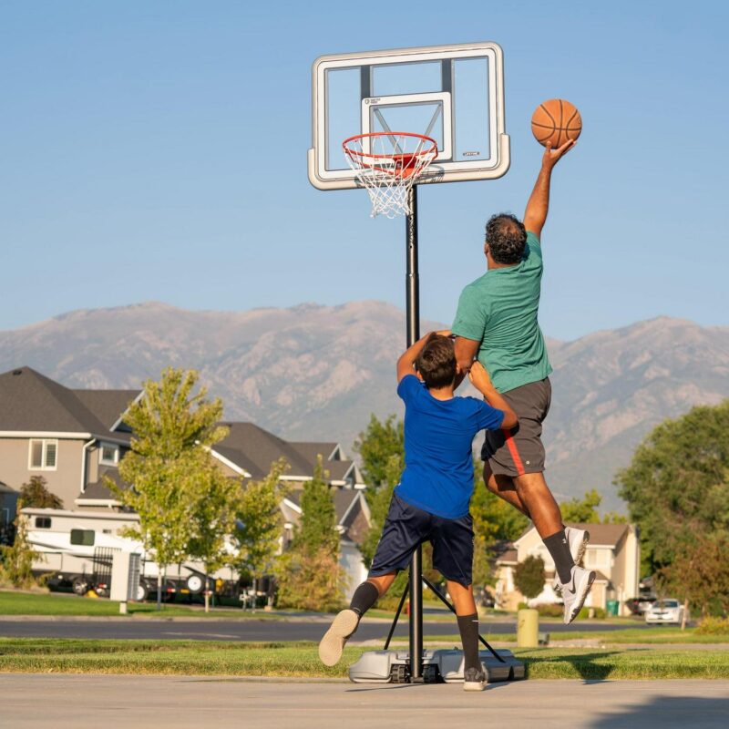 Lifetime New Adjustable Portable Basketball Hoop (44-inch Polycarbonate) - 90690 - Image 12