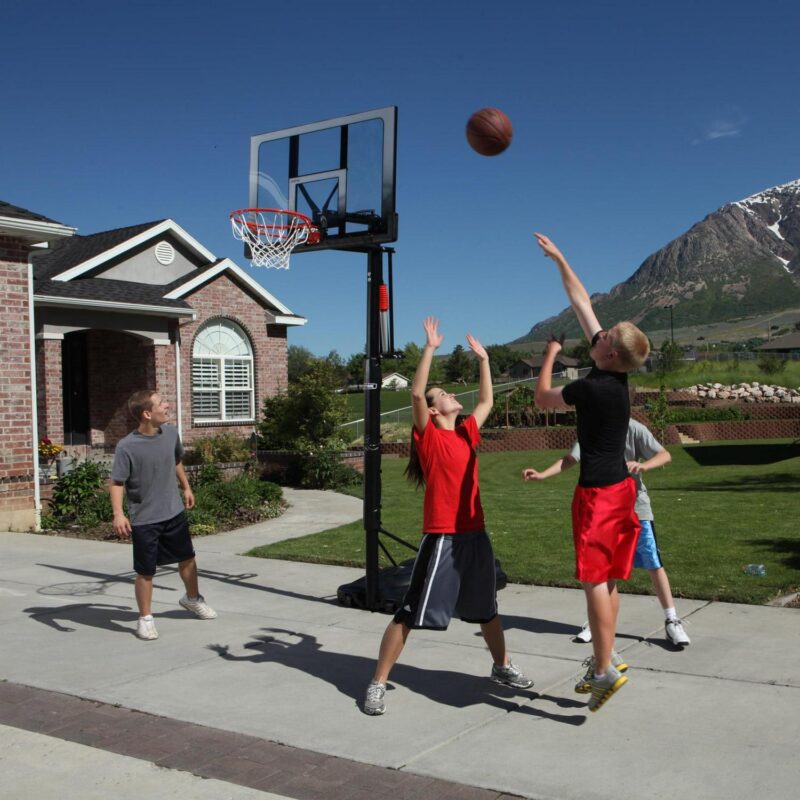 Lifetime New Adjustable Portable Basketball Hoop (52 inch Polycarbonate) - 71286 - Image 7