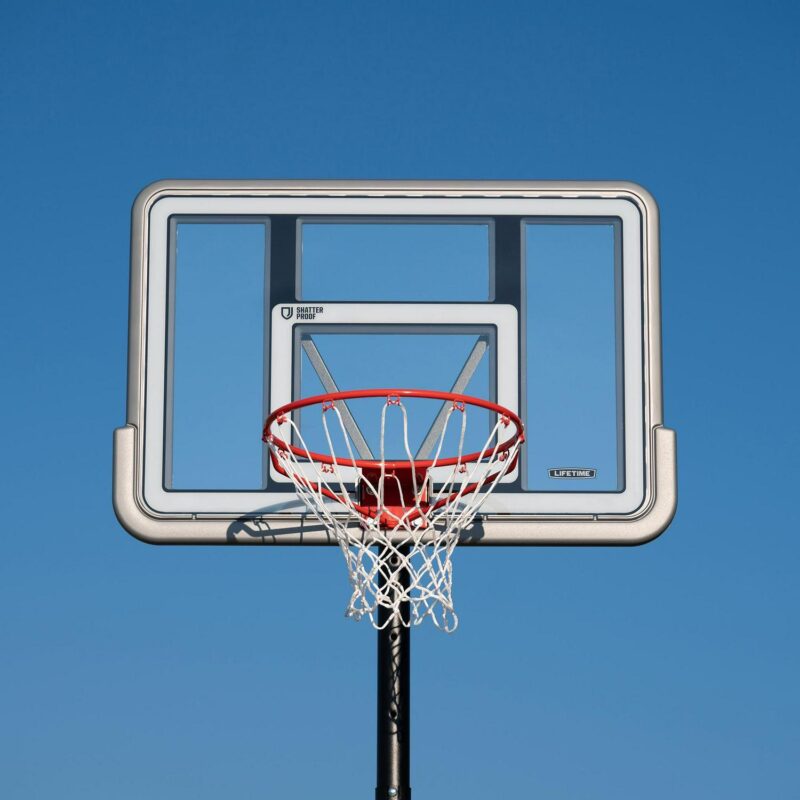 Lifetime New Adjustable Portable Basketball Hoop (44-inch Polycarbonate) - 90690 - Image 2