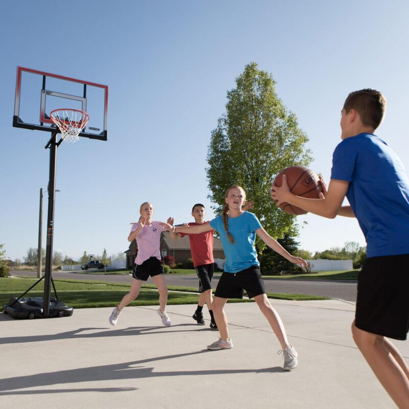 Lifetime New Adjustable Portable Basketball Hoop (50-inch Polycarbonate) - 71566 - Image 9