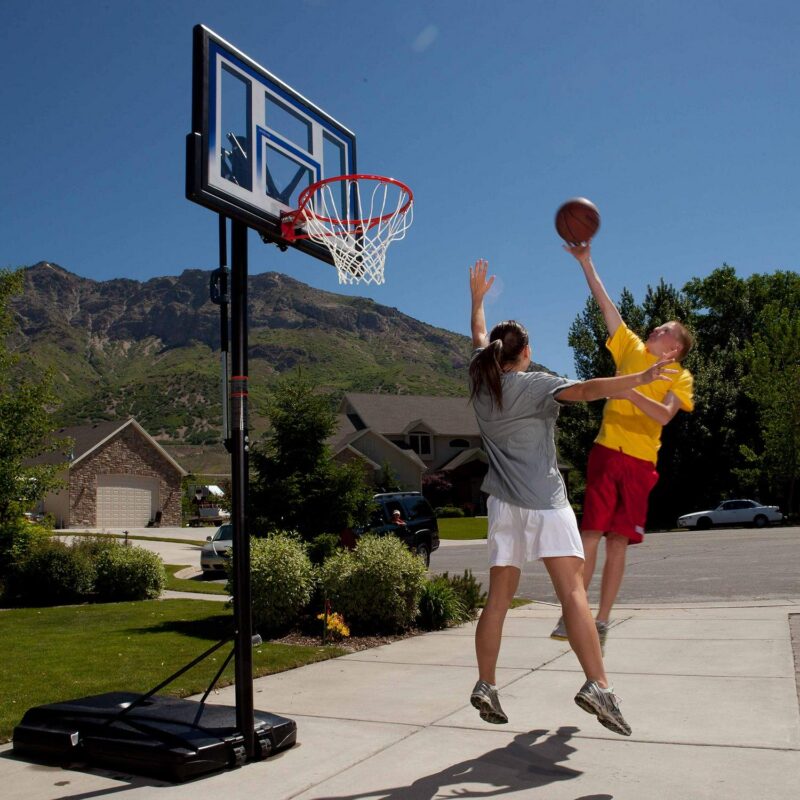 Lifetime New Adjustable Portable Basketball Hoop (48-in Polycarbonate) - 51550 - Image 9