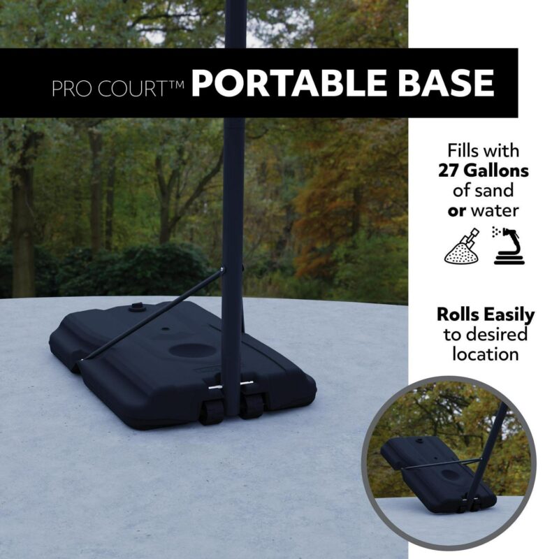 Lifetime New Adjustable Portable Basketball Hoop (44-inch Polycarbonate) - 90690 - Image 7