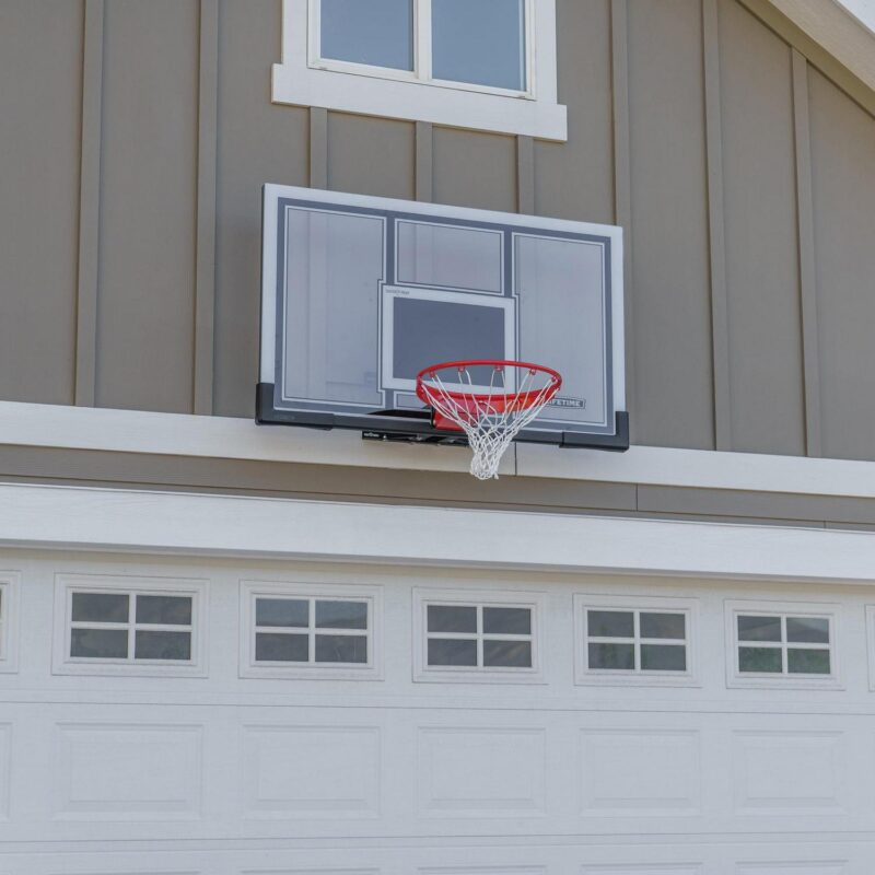 Lifetime New Basketball Indoor/Outdoor Backboard and Rim Combo Kit (54-inch Polycarbonate) - 71526 - Image 8