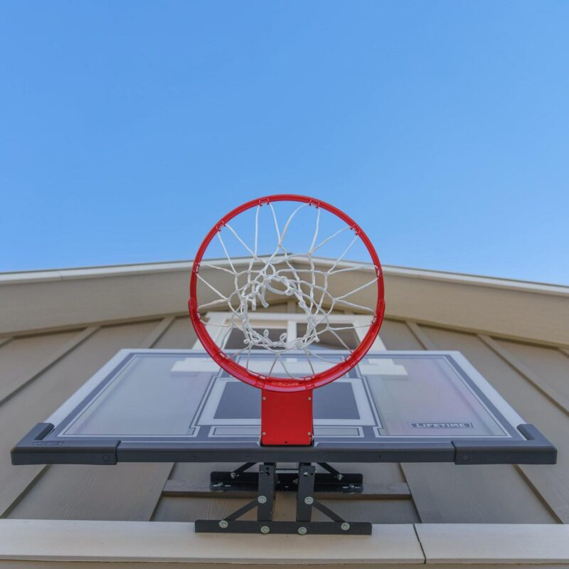 Lifetime New Basketball Indoor/Outdoor Backboard and Rim Combo Kit (54-inch Polycarbonate) - 71526 - Image 9