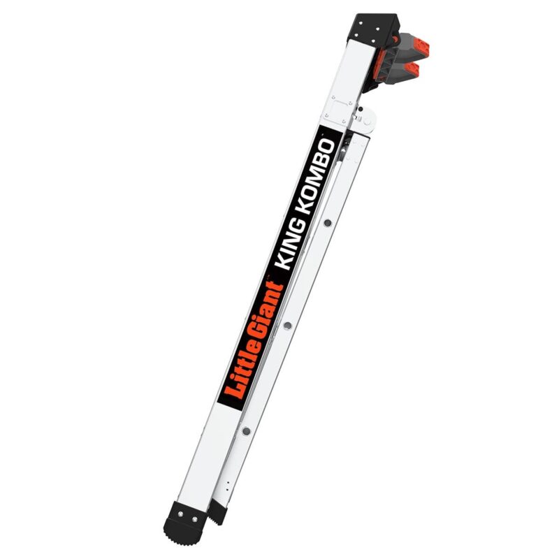 Little Giant King Kombo 5'-8' Aluminum 3-in-1 Combo Ladder, Type 1A - 300 lbs. Rated, 11 ft. 4 in. Reach - Image 11