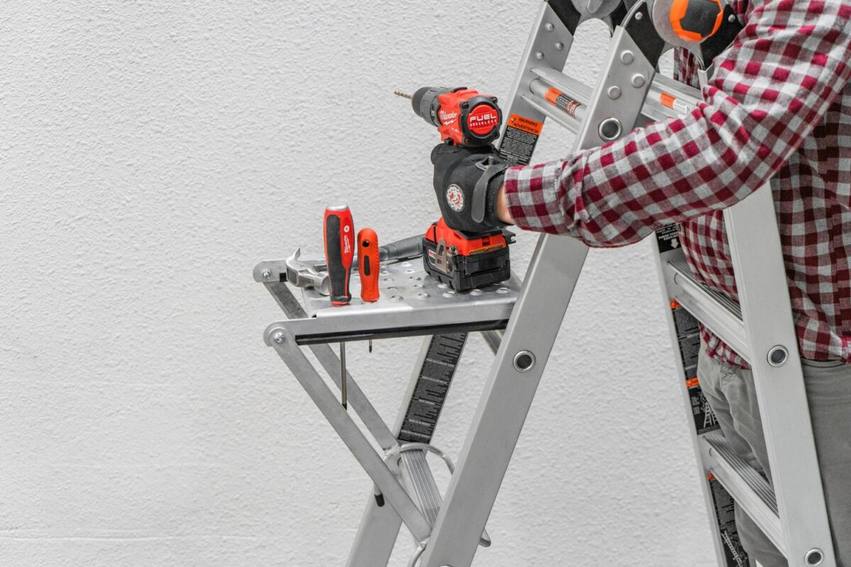 Little Giant Ladder Systems Ladder Systems, Work Platform, Aluminum Ladder Accessory - Image 3