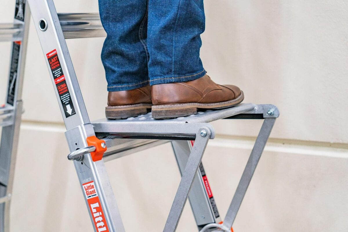 Little Giant Ladder Systems Ladder Systems, Work Platform, Aluminum Ladder Accessory - Image 7