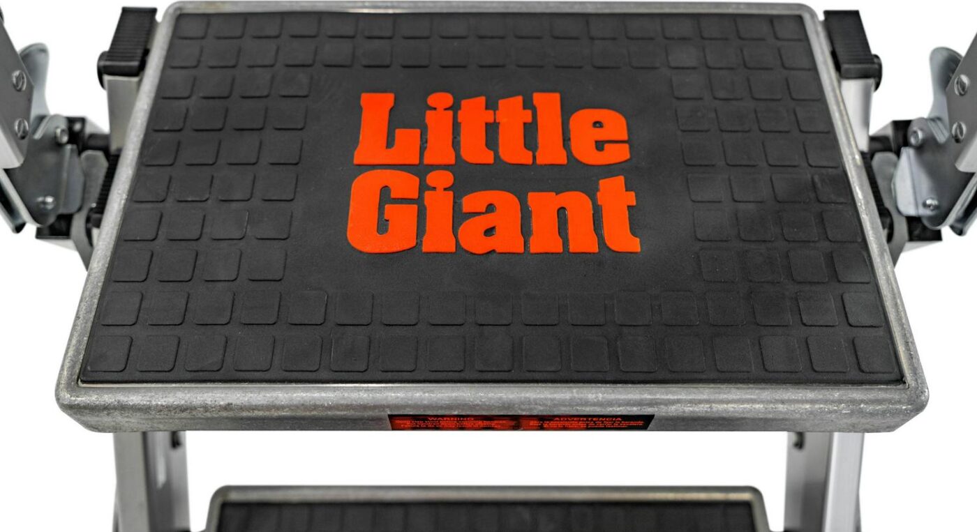Little Giant® Safety Aluminum Step Ladder - 4 Step - Image 11