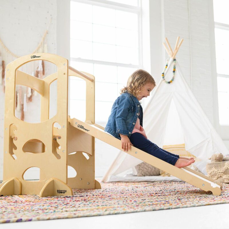 Little Partners 2-in-1 Climbing Ramp Slide - Image 12