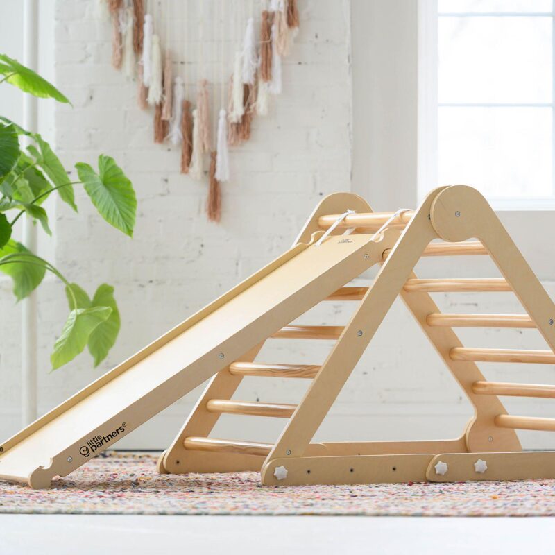 Little Partners 2-in-1 Climbing Ramp Slide - Image 2