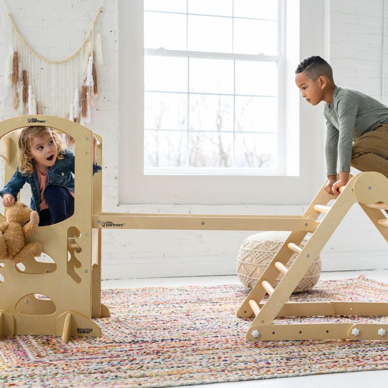 Little Partners 2-in-1 Climbing Ramp Slide - Image 11