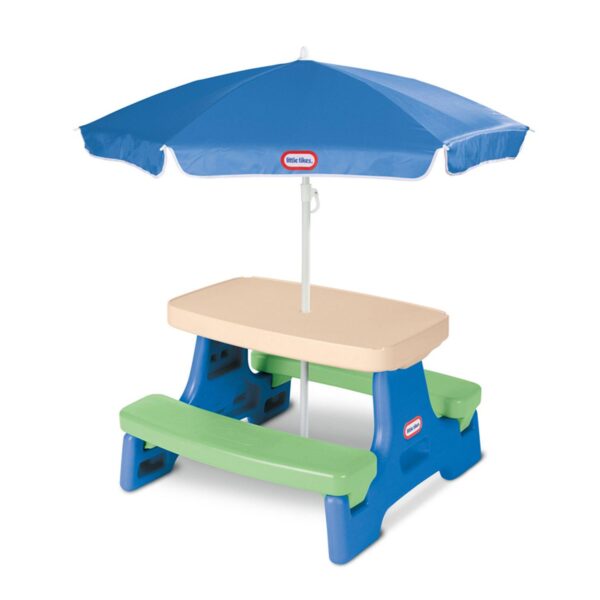 Little Tikes Easy Store Jr. Play Table with Umbrella