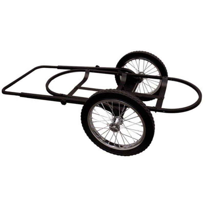 MUDDY MULE GAME CART, STEEL, 300LB WEIGHT RATING, WEIGHS 29LBS, 16  WIDE X 40  LONG - Image 2