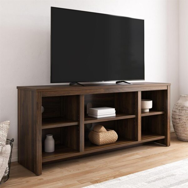 Mainstays Parsons TV Stand for TVs up to 50 , Canyon Walnut