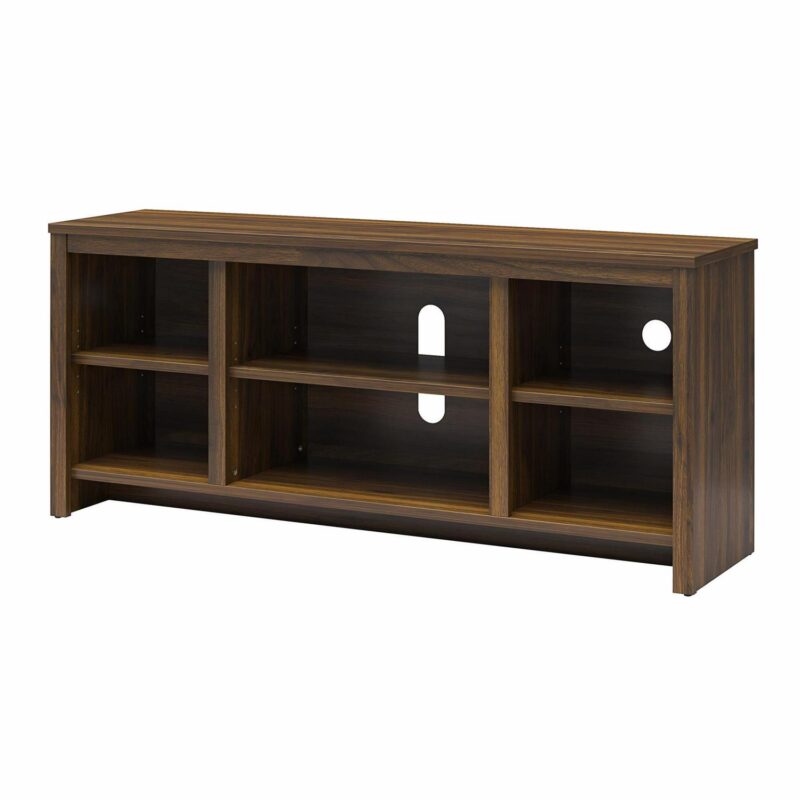 Mainstays Parsons TV Stand for TVs up to 50 , Canyon Walnut - Image 8