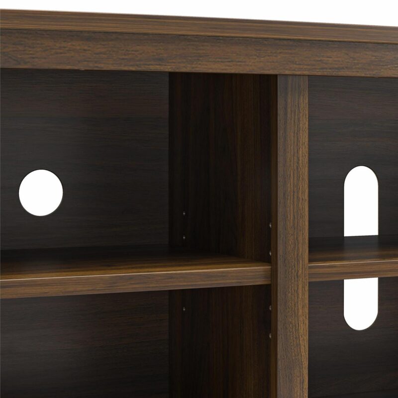 Mainstays Parsons TV Stand for TVs up to 50 , Canyon Walnut - Image 7