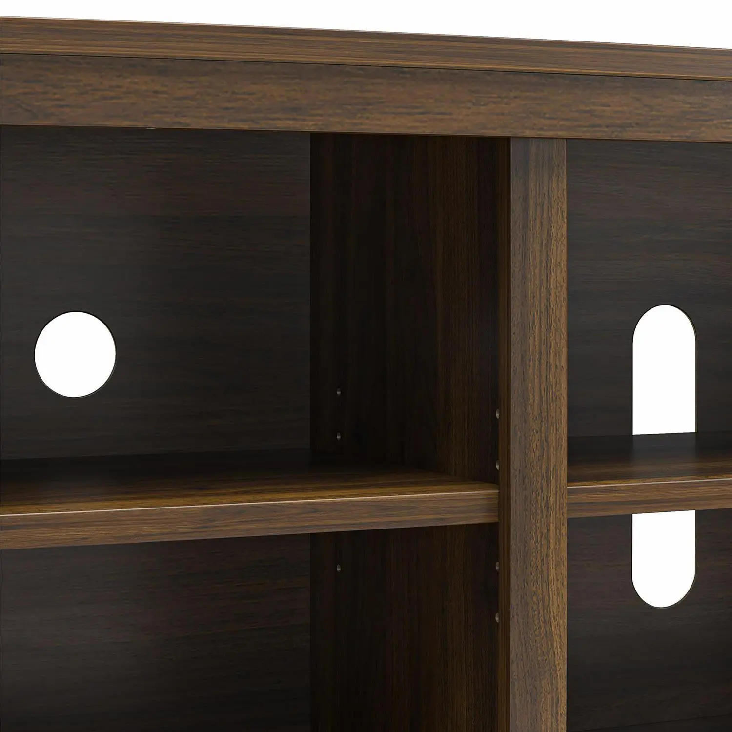 Mainstays Parsons TV Stand for TVs up to 50 , Canyon Walnut 7 Mainstays Parsons TV Stand for TVs up to 50 , Canyon Walnut - Image 7
