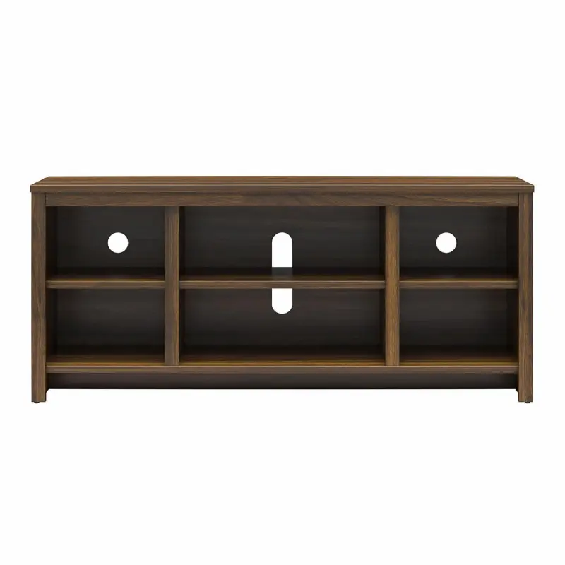 Mainstays Parsons TV Stand for TVs up to 50 , Canyon Walnut - Image 4
