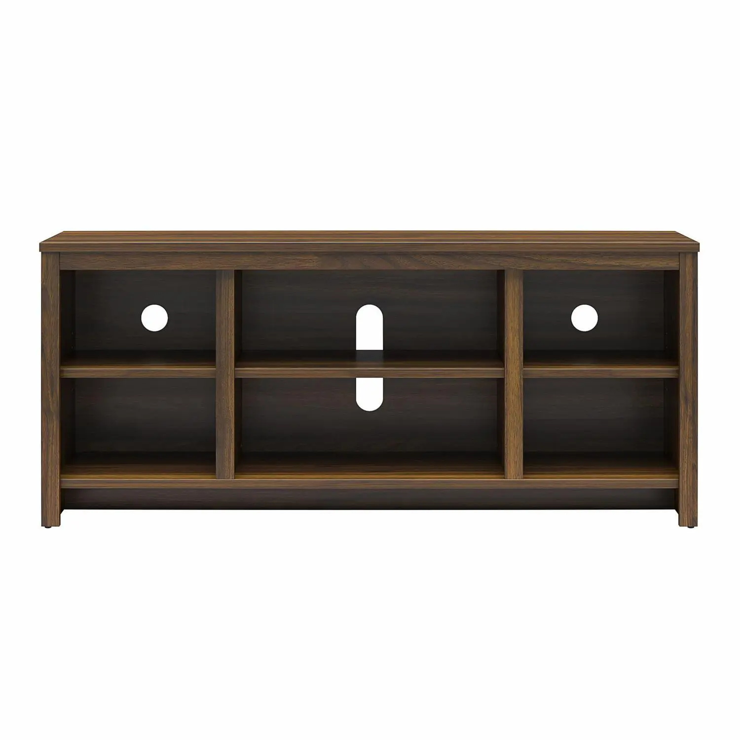 Mainstays Parsons TV Stand for TVs up to 50 , Canyon Walnut 4 Mainstays Parsons TV Stand for TVs up to 50 , Canyon Walnut - Image 4