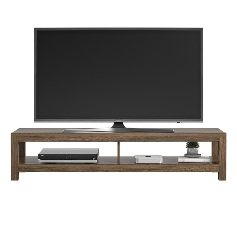 Mainstays Parsons TV Stand for TVs up to 65 , Walnut - Image 3