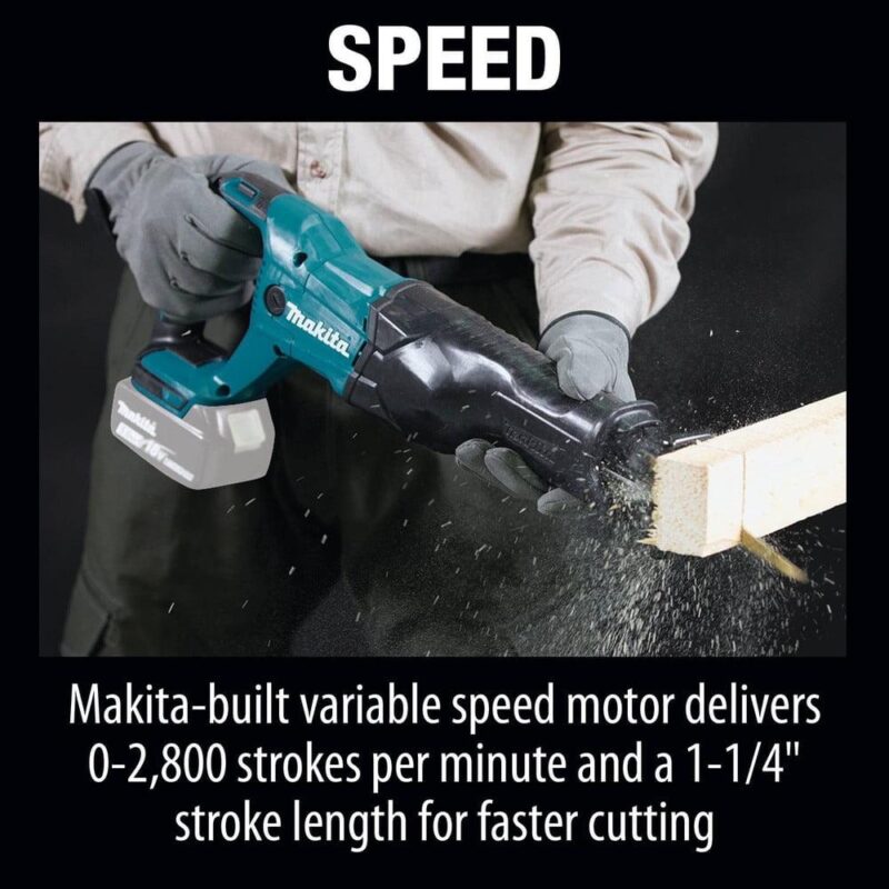 Makita 18V LXT Cordless Reciprocating Saw (Bare) - Image 12