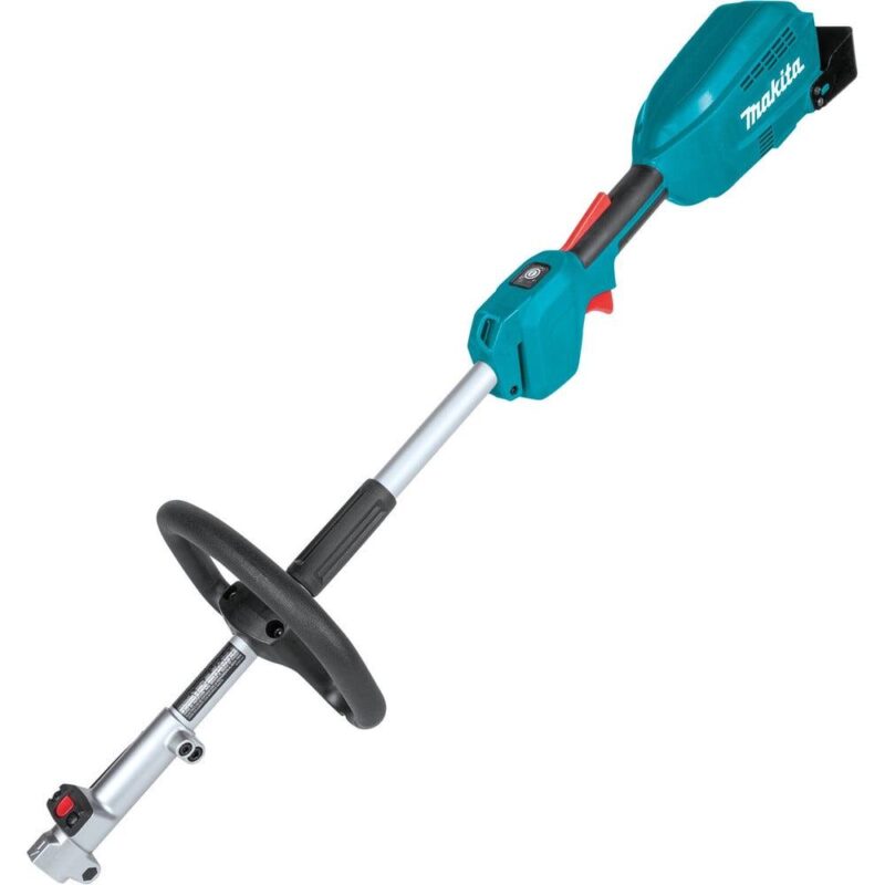 Makita XUX02SM1X1 18V LXT Brushless Lithium-Ion Cordless Couple Shaft Power Head Kit with 13 in. String Trimmer Attachment and (4 Ah) - Image 3