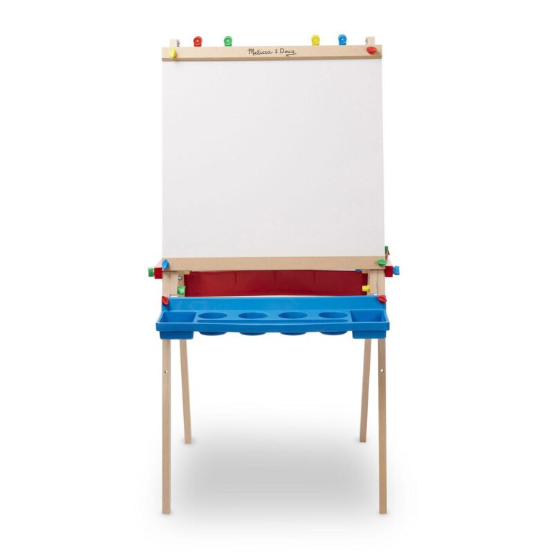 Melissa and Doug Deluxe Wooden Standing Art Easel - Image 3