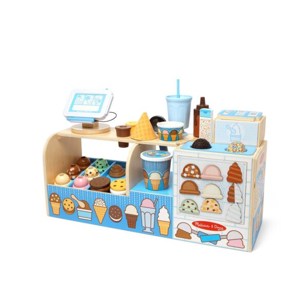 Melissa and Doug Wooden Cool Scoops Ice Creamery