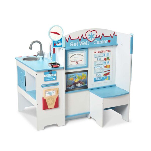 Melissa and Doug Wooden Get Well Doctor Activity Center