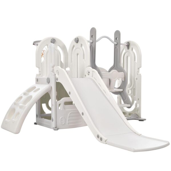 Merax Toddler Slide And Swing Set 5 In 1