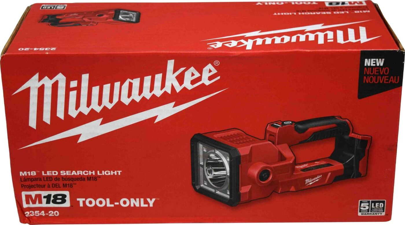 Milwaukee 2354-20 M18 18V Li-Ion LED Compact Portable Search Light (Tool Only) - Image 6