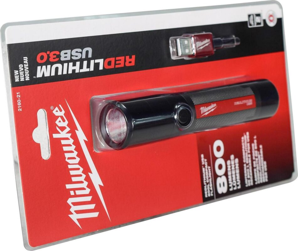 Milwaukee 800 Lumens LED USB Rechargeable Flashlight - Image 3