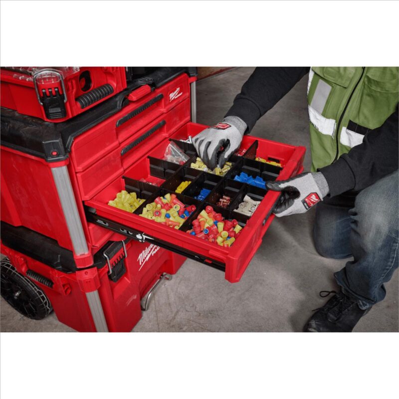 Milwaukee Tool PACKOUT 4 Drawer Tool Box - Image 7