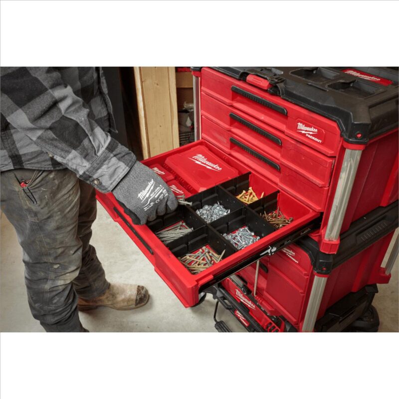 Milwaukee Tool PACKOUT 4 Drawer Tool Box - Image 9