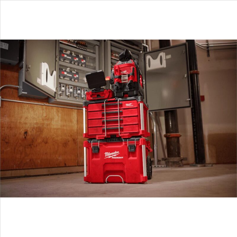 Milwaukee Tool PACKOUT 4 Drawer Tool Box - Image 6