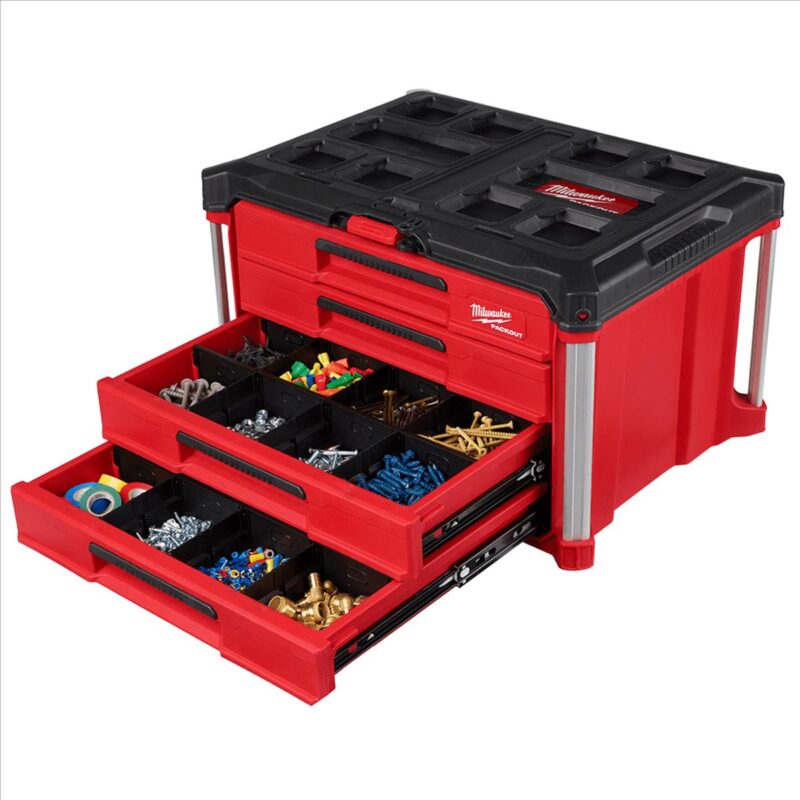 Milwaukee Tool PACKOUT 4 Drawer Tool Box - Image 4