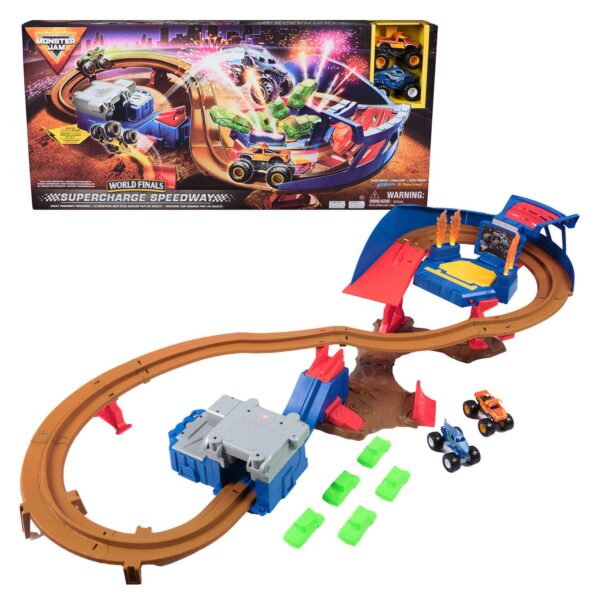 Monster Jam Monster Jam Supercharge Speedway Playset