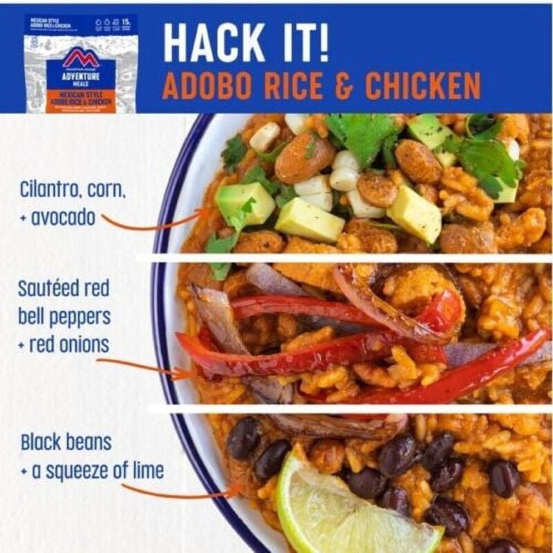 Mountain House Mexican Style Adobo Rice and Chicken Camping and Backpacking- 6 Pouches - Image 8