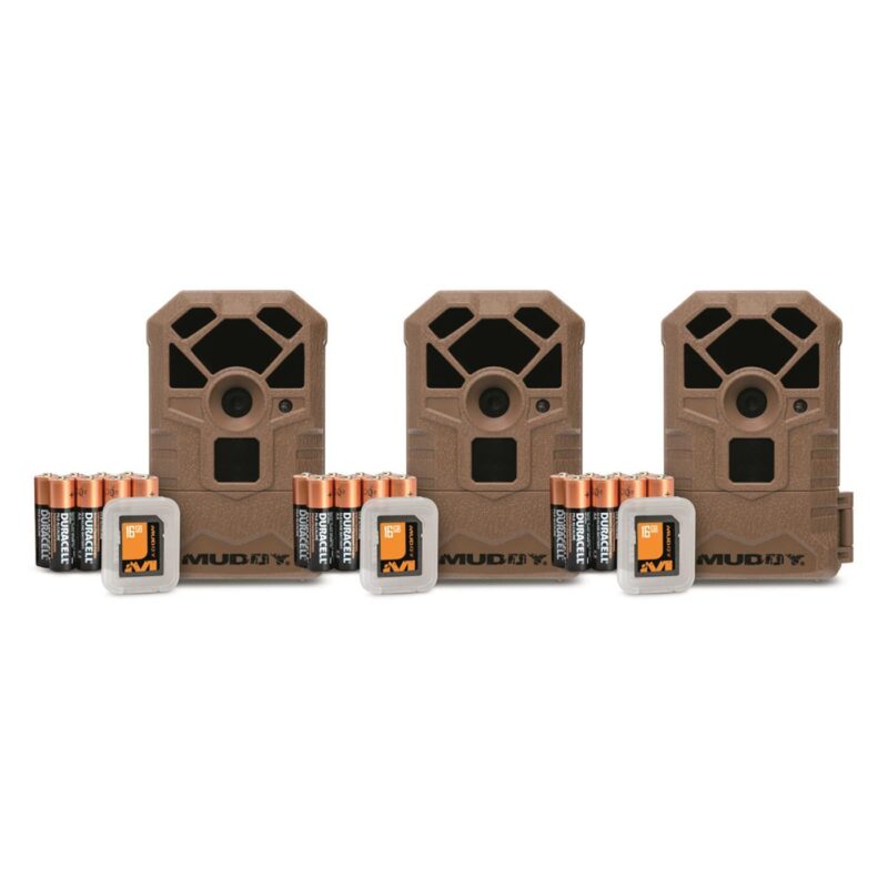 Muddy Pro Cam Trail Camera 14 MP Combo 3PK