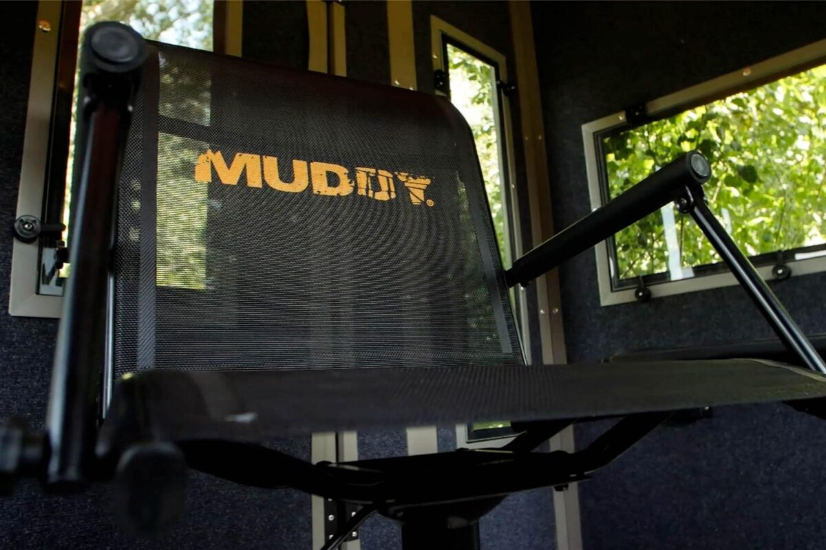 Muddy Swivel-Ease Xtreme Solid Steel Frame Box Blind Hunting Chair - Image 7
