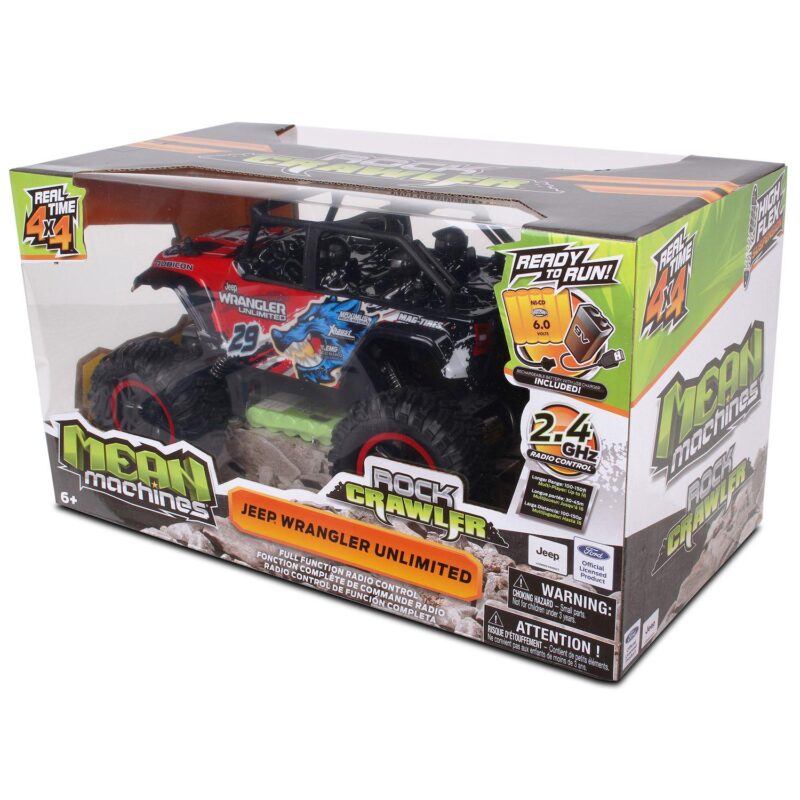 NKOK Mean Machines: Jeep Wrangler Unlimited Rock Crawler RC Offroad Truck - Image 5