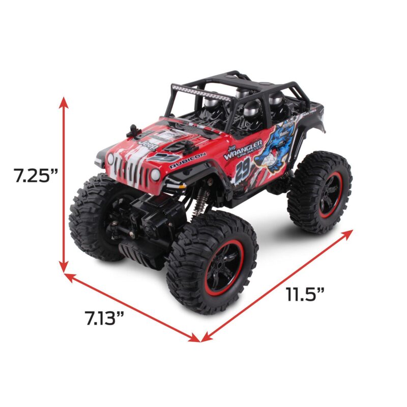 NKOK Mean Machines: Jeep Wrangler Unlimited Rock Crawler RC Offroad Truck - Image 6