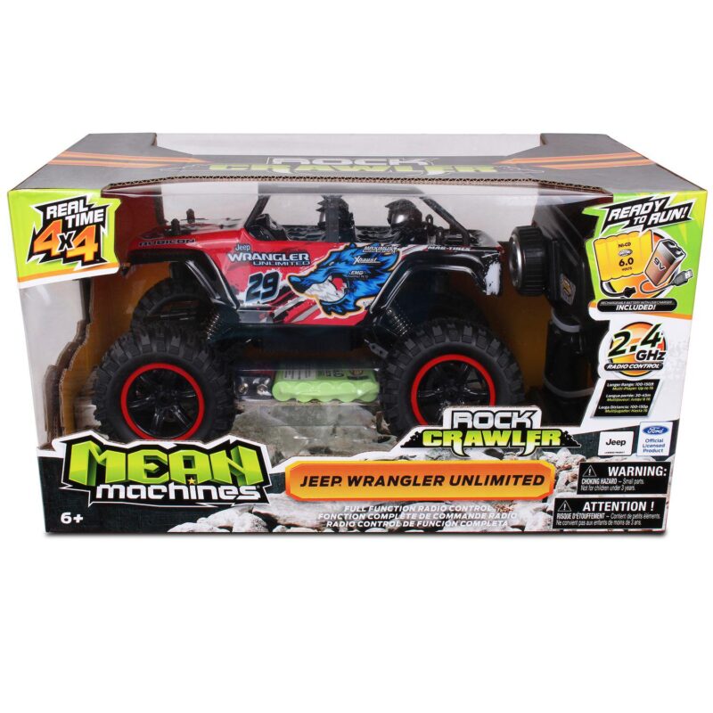 NKOK Mean Machines: Jeep Wrangler Unlimited Rock Crawler RC Offroad Truck - Image 2