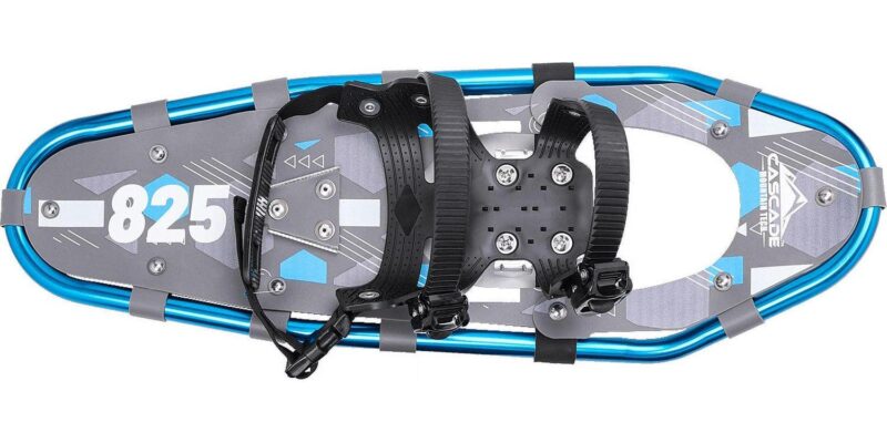Navigator Series Men and Women's Lightweight 21  Aluminum Frame Snowshoe Set, Ratchet Binding - Image 7