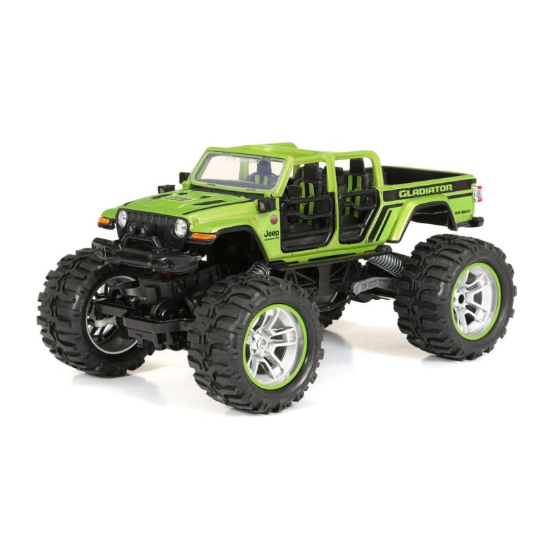 New Bright 1:14 Remote Control Jeep Gladiator Rock Crawler RC Car - Image 2