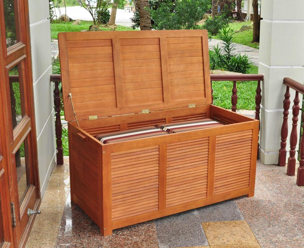 Northbeam 48.6 in. Outdoor Cushion Storage Deck Box - Image 7