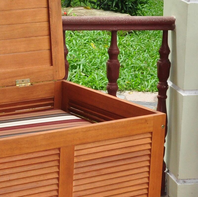 Northbeam 48.6 in. Outdoor Cushion Storage Deck Box - Image 3