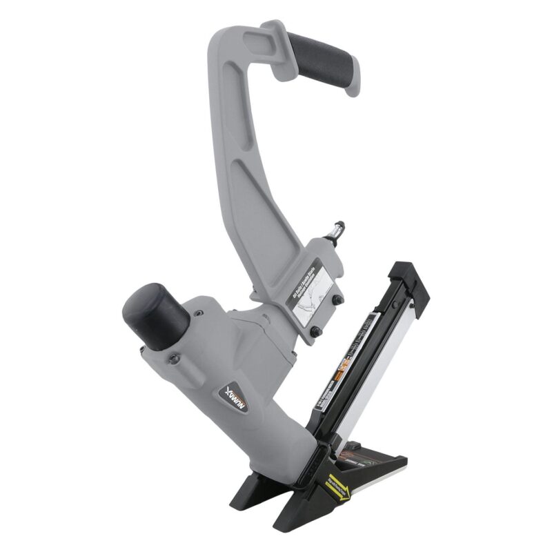 NuMax SFL618 Pneumatic 3-in-1 15.5-Gauge and 16-Gauge 2  Flooring Nailer / Stapler with Flooring Mallet and Interchangeable Base Plates - Image 2